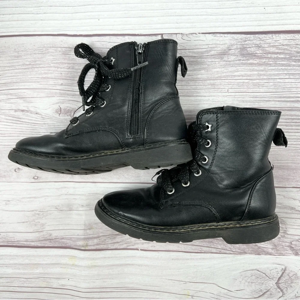 Combat Boots Size Youth 13 in Black Kohl’s